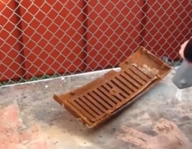 激光除銹機(jī)效率怎么樣(激光除銹和噴砂)  第1張